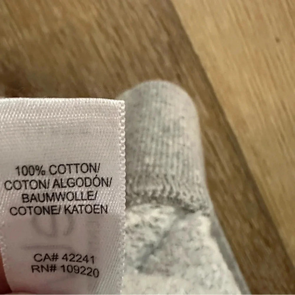 Velvet by Jenny Graham Zuma Organic Fleece Joggers Heather Gray Size L NWT - Picture 6 of 8